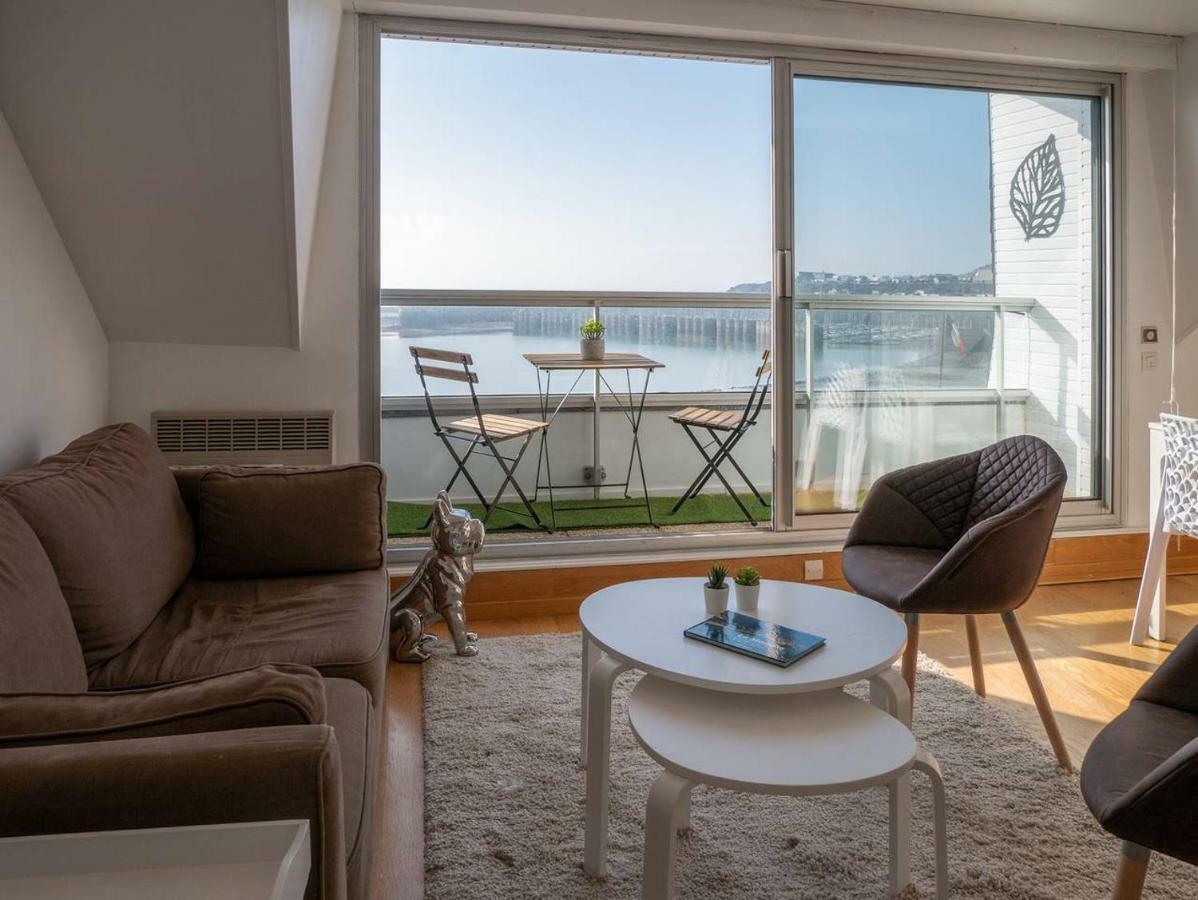 Un Balcon Sur La Mer, Acces Direct A La Plage Granville Esterno foto